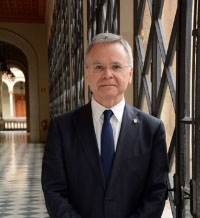 Joan Elies, el rector de la Universitat de Barcelona